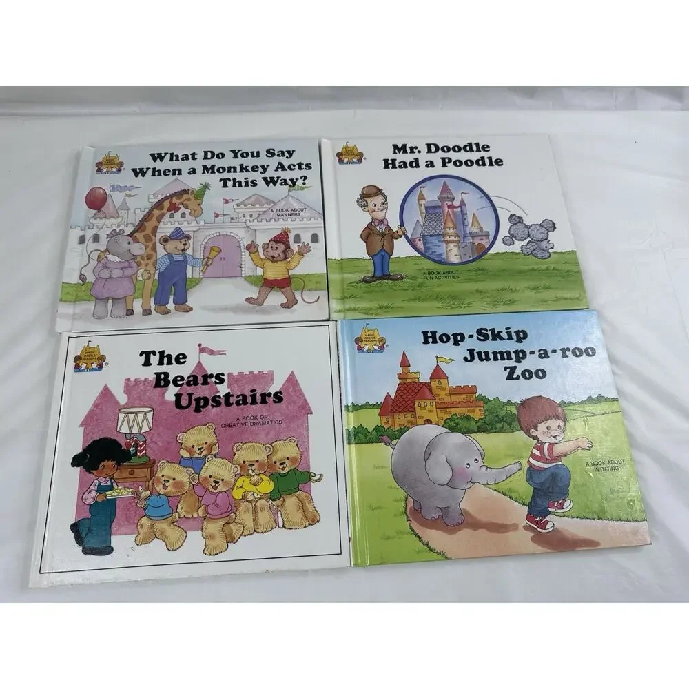 Magic Castle Readers Childs World Hardcover by Jane Moncure Vintage Lot Of 10